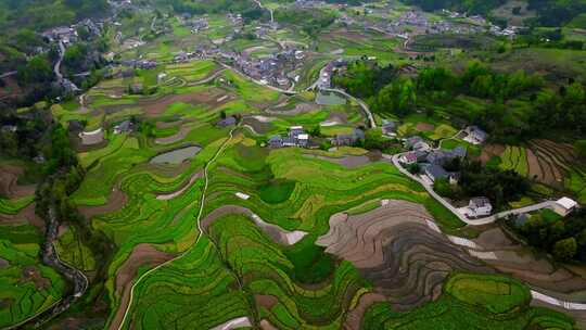 陕西汉阴凤堰古梯田