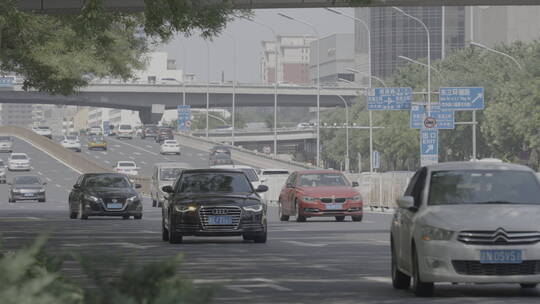 城市车流 北京车流 国贸车流