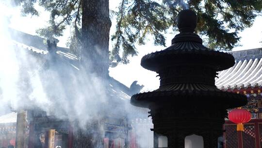 山西五台山黛螺顶禅院