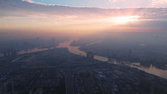 荔湾广州圆航拍