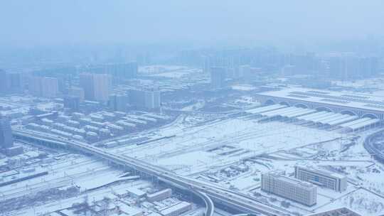 风景 冬季 冬天 雪景 下雪