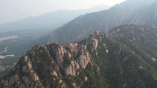 北京白虎涧风景区航拍