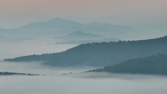 景迈山云海日出