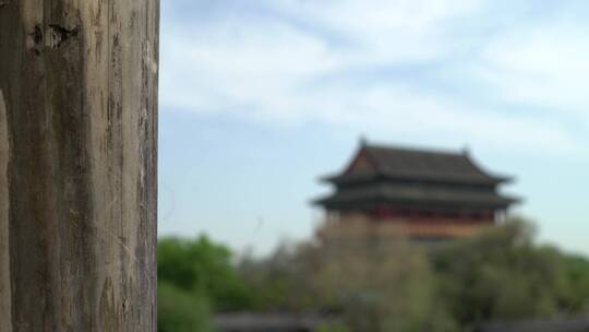 北京城楼钟楼鼓楼历史建筑文化