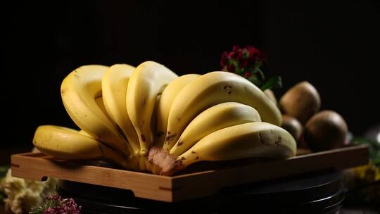 香蕉猕猴桃水果食材 (2)视频素材模板下载