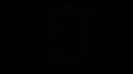 黑色背景粒子特效素材