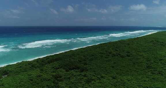 三沙群岛七连屿海洋永兴岛航拍