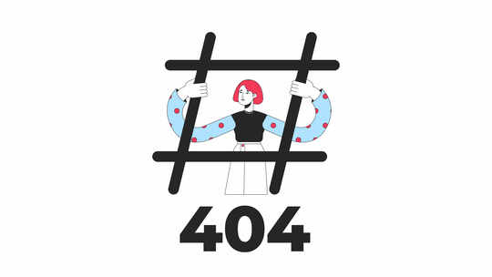 标签上瘾404错误动画