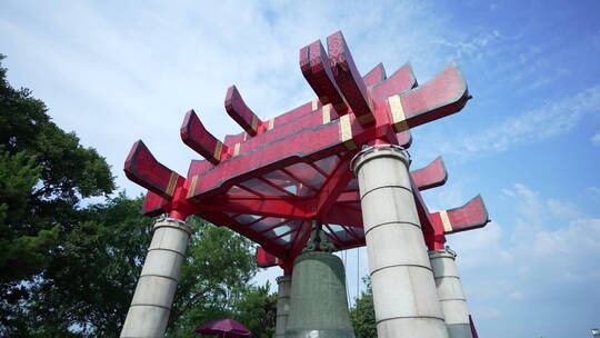 武汉标志建筑黄鹤楼公园