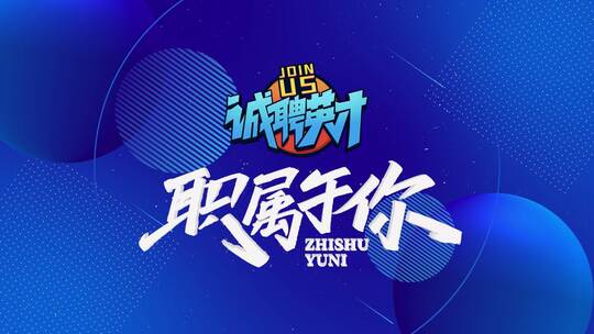 公司企业招聘信息快闪视频