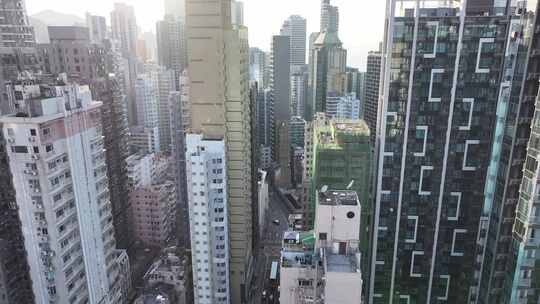 香港城市鸟瞰