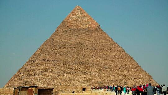 埃及的胡夫金字塔视频素材模板下载