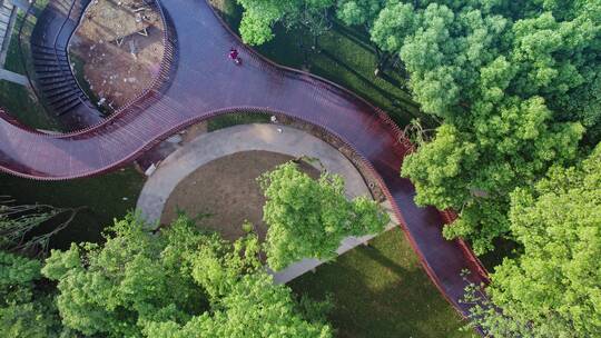 露天景观步道设计休闲散步小路