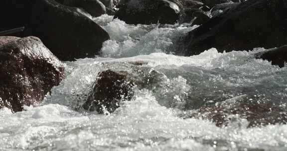 5K-高升格溪流河水水流生态大自然水资源