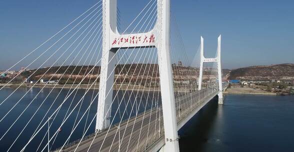 丹江口清江大桥航拍