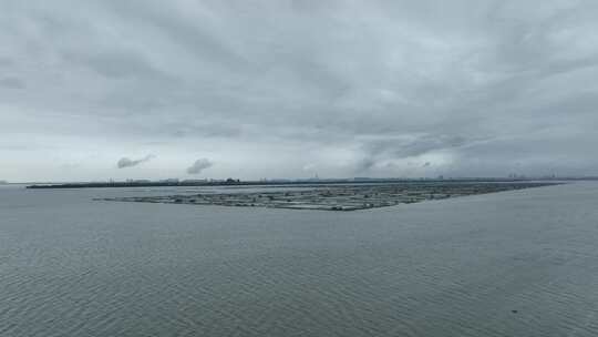 航拍苏州阳澄湖大闸蟹蟹田养殖阳澄湖风光