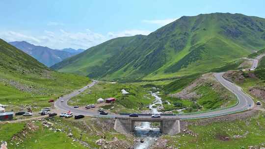 新疆美丽风景航拍