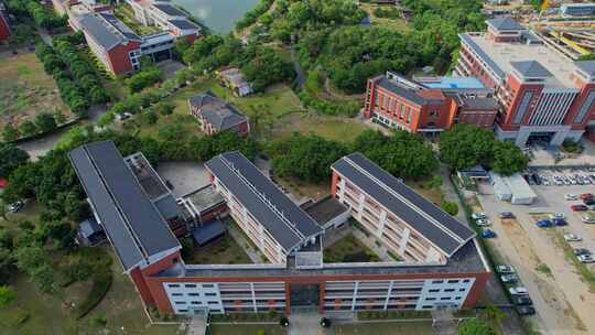 航拍福州大学附属第三医院