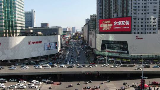 长沙黄兴路航拍