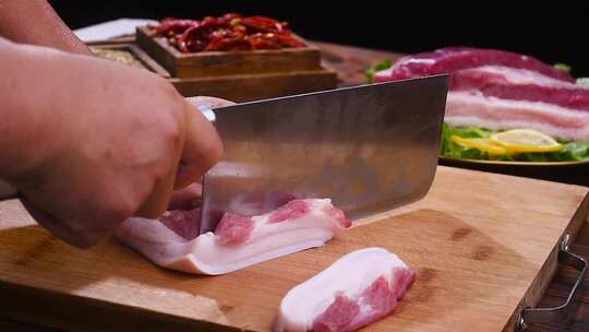 红烧肉 美食视频素材模板下载