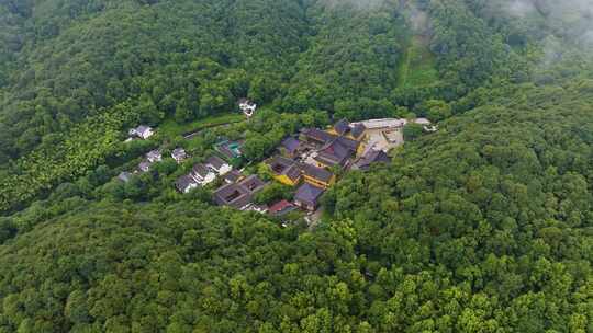 杭州西湖灵隐景区三天竺航拍