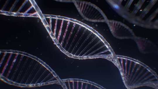 DNA 双螺旋视频素材模板下载