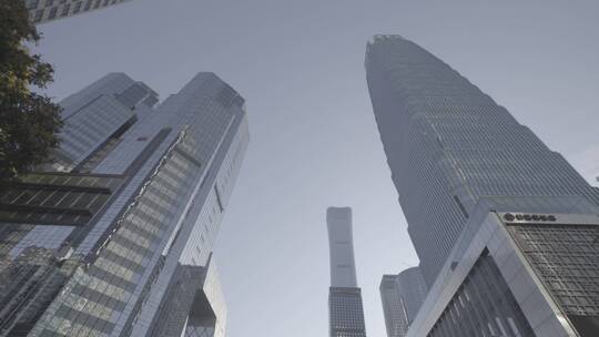 北京国贸-金融商务写字楼-央视大楼视频素材模板下载