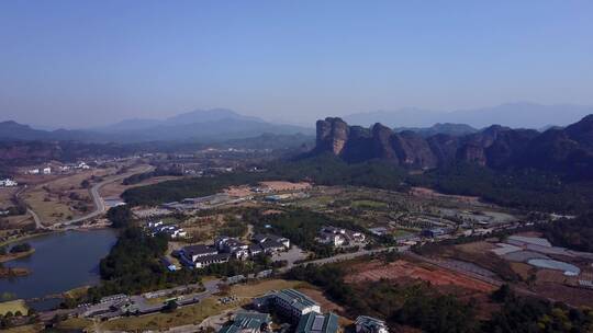 龙虎山航拍风景