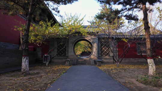 山西大同善化寺历史建筑