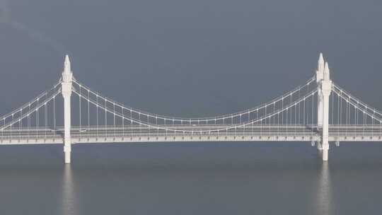 珠海白石桥航拍视频素材模板下载