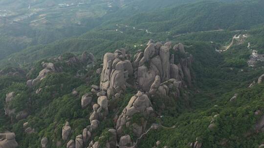 航拍福建宁德太姥山