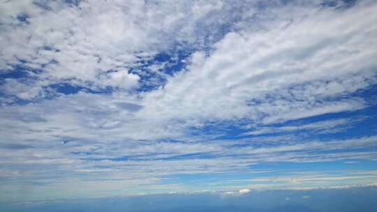 天空蓝天白云云天气自然风景自然美云层