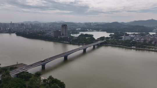 惠州东江桥梁航拍