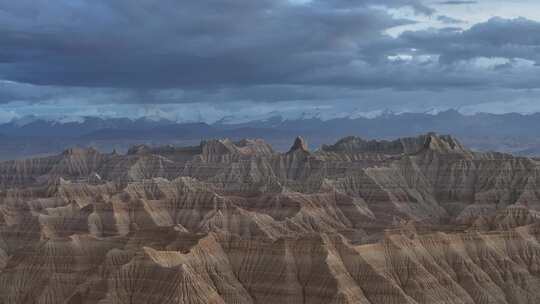 西藏阿里地区札达土林航拍