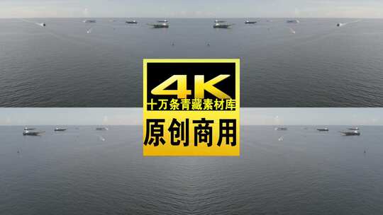 广西省北海市北海游轮航拍4k视频高清在线视频素材下载