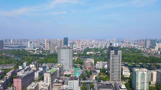 宁波海曙区全景城市建设4K航拍