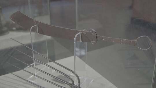 革命历史博物馆中的陈列LOG视频素材模板下载