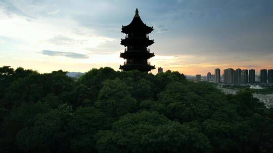 绍兴市蕺山公园文笔塔