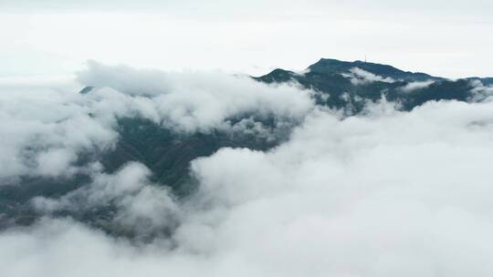 湖南衡阳南岳衡山航拍