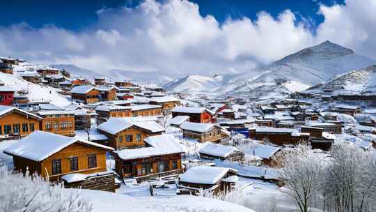 冬季唯美雪景