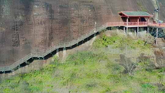 广东冬天丹霞山山水风光八