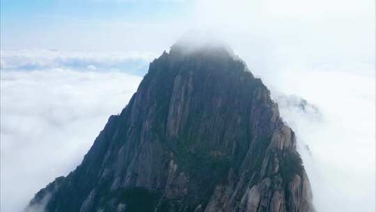 安徽黄山风景区云海延时唯美风景视频素材