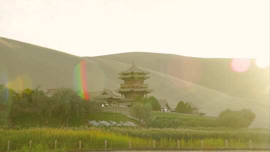 鸣沙山·月牙泉延时