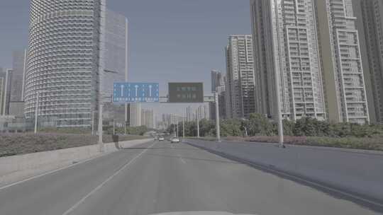 广州  高速 车流  行驶视频素材模板下载