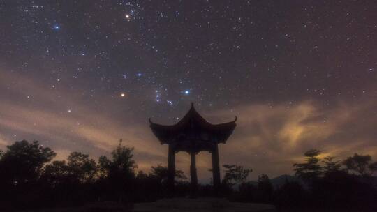 冬季银河星空延时