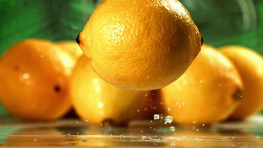 水果-切水果-果汁-饮料-柠檬
