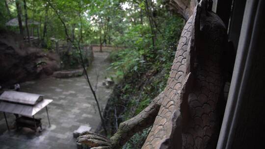 杭州宝石山景区金鼓洞景点