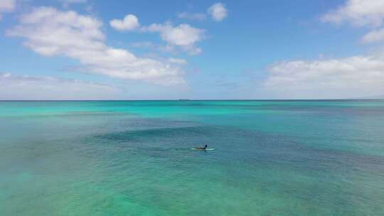 海上冲浪者海浪