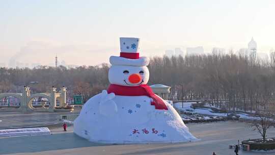 中国黑龙江哈尔滨太阳岛大雪人合集