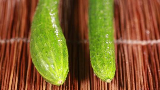 【镜头合集】绿色食品瘦身蔬菜黄瓜